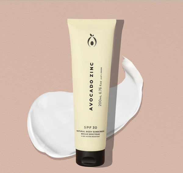 Avocado Zinc SPF 30 Natural Body Sunscreen
