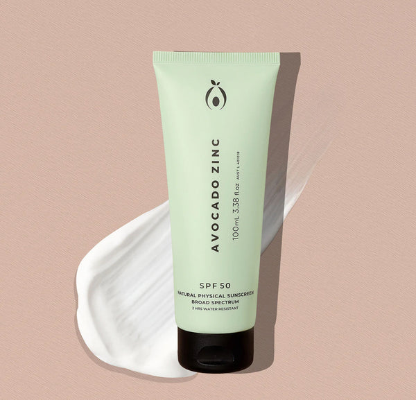 Avocado Zinc SPF 50 Natural Physical Sunscreen