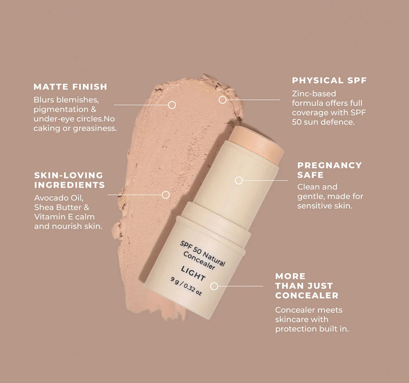 Avocado Zinc SPF 50 Natural Concealer