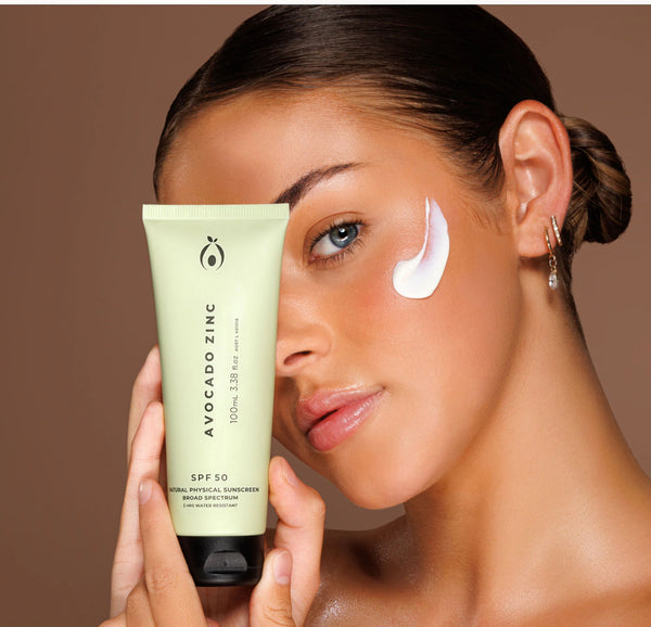 Avocado Zinc SPF 50 Natural Physical Sunscreen