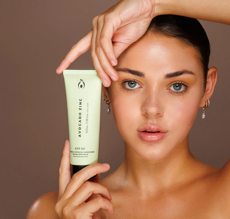 Avocado Zinc SPF 50 Natural Physical Sunscreen