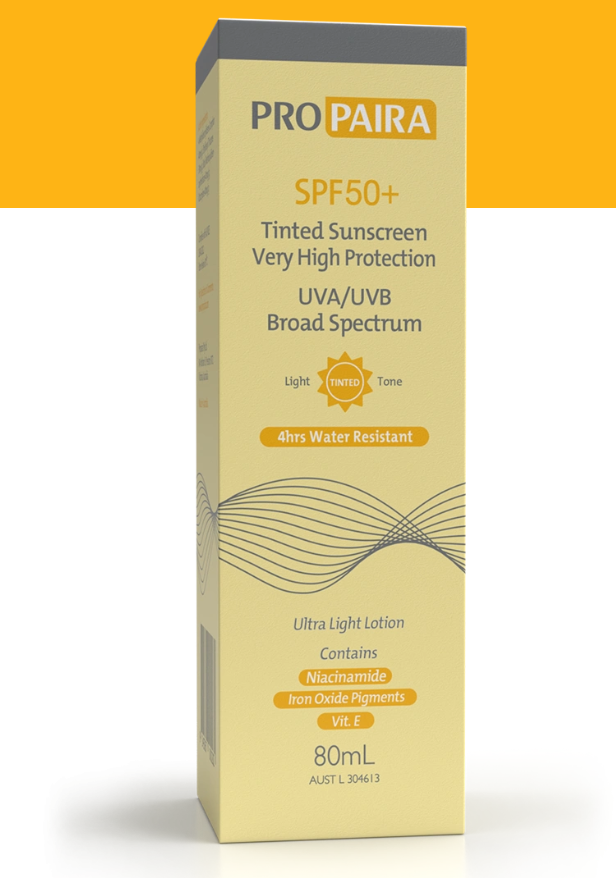 Propaira- SPF50+ Tinted Sunscreen 80ml